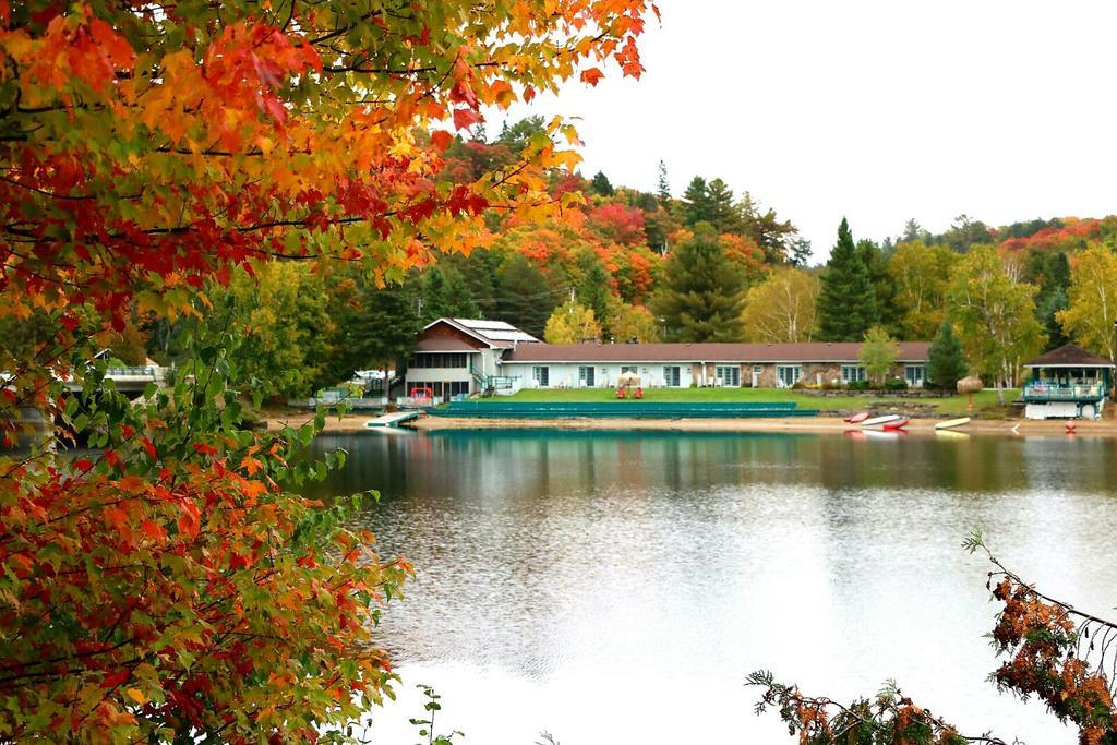 Algonquin Lakeside Inn Dwight Dış mekan fotoğraf